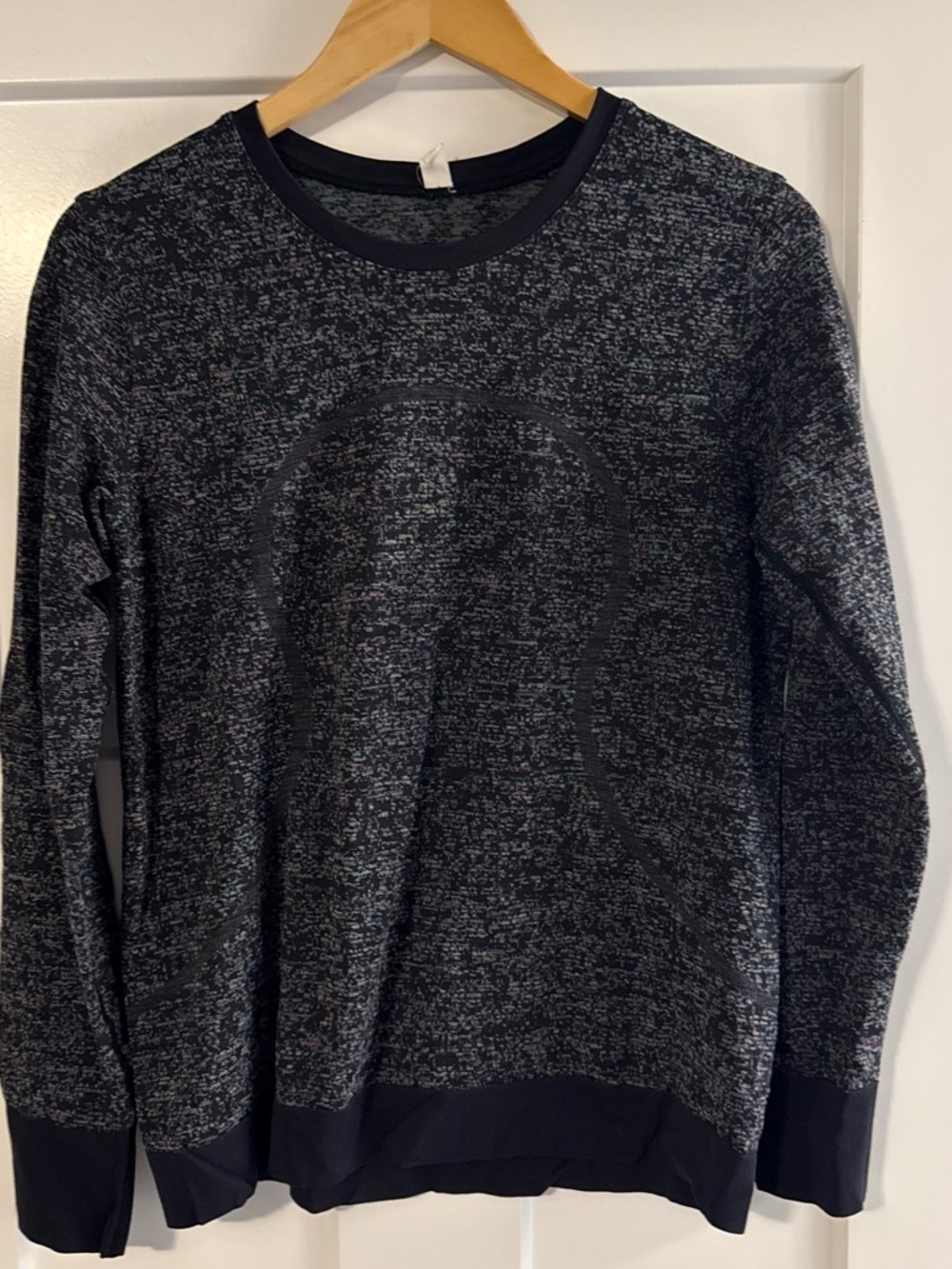 Lululemon Dark Gray Knit Crew Sweater